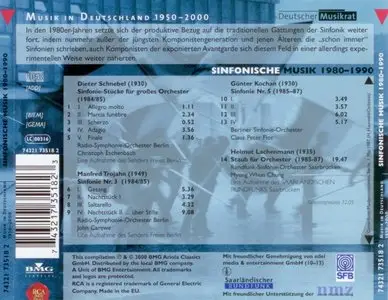 Musik in Deutschland 1950-2000 - Sinfonische Musik 1980-1990 (2000)