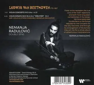 Nemanja Radulović, Double Sens - Beethoven: Violin Concerto; Violin Sonata No.9 'Kreutzer' (2023)