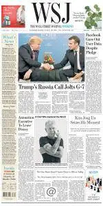 The Wall Street Journal - June 9, 2018