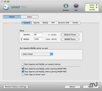 MAMP Pro 1.9.3