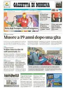 Gazzetta di Modena - 25 Aprile 2019