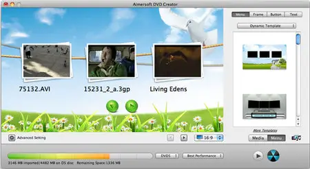 Aimersoft DVD Creator v3.8.0 (Mac OS X)