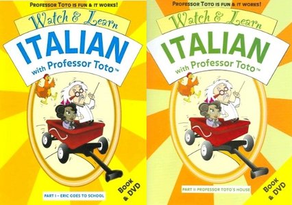 Watch & Learn Italian with Professor Toto I & II