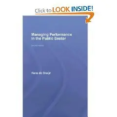 Managing Performance in the Public Sector 2nd Edition  