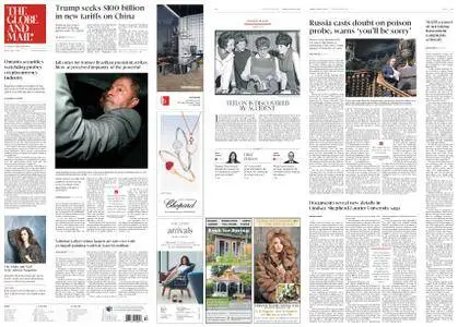 The Globe and Mail – April 06, 2018