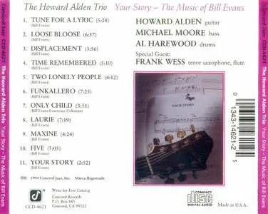 The Howard Alden Trio - Your Story: The Music Of Bill Evans (1994)