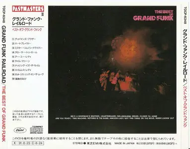 Grand Funk Railroad - The Best of Grand Funk (1991) [Toshiba EMI, TOCP-6348]