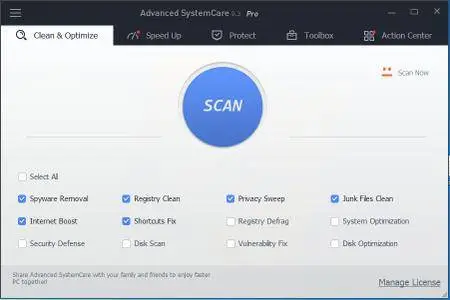 Advanced SystemCare Pro 9.3.0.1121 Multilingual + Portable