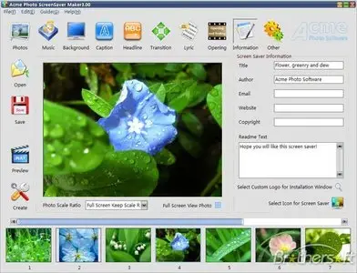 Acme Photo ScreenSaver Maker 4.51