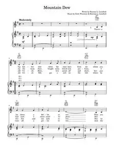 Mountain Dew - Glen Campbell (Piano-Vocal-Guitar (Piano Accompaniment))