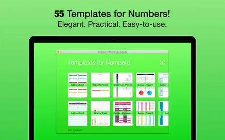 Templates for Numbers (by Nobody) 1.1 Mac OS X