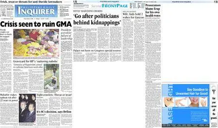 Philippine Daily Inquirer – October 31, 2003