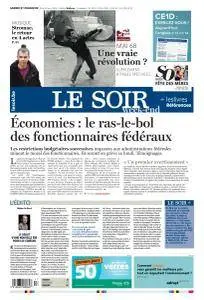 Le Soir du Samedi 28 et Dimanche 29 Avril 2018