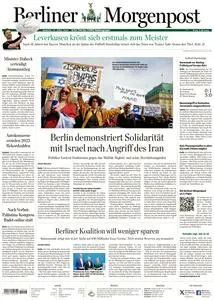 Berliner Morgenpost  - 15 April 2024