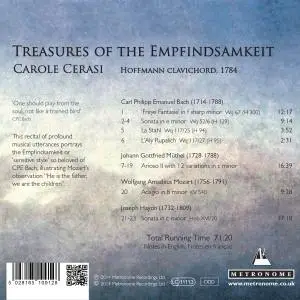 Carole Cerasi - Treasures of the Empfindsamkeit (2014) {Metronome METCD 1091}