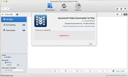 Apowersoft Video Downloader for Mac 1.4.7 Multilingual Mac OS X
