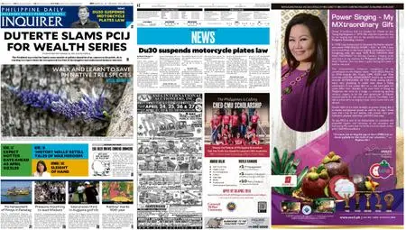 Philippine Daily Inquirer – April 08, 2019