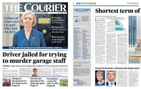 The Courier Perth & Perthshire – October 21, 2022