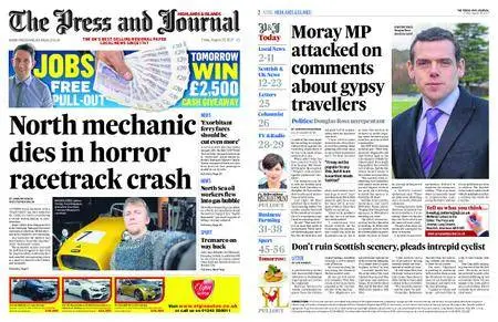 The Press and Journal Highlands and Islands – August 25, 2017