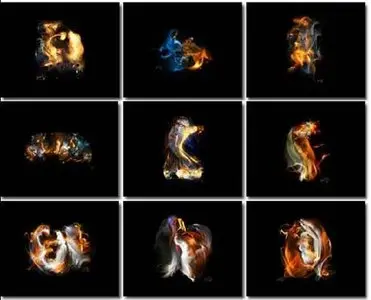 Paintings of Light Creative Wallpapers