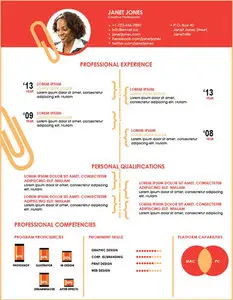 Vector Resume Template