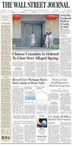 The Wall Street Journal – 23 July 2020