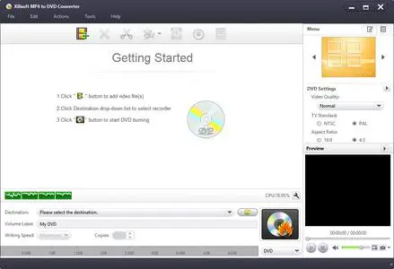 Xilisoft MP4 to DVD Converter 7.1.4.20230228 Multilingual