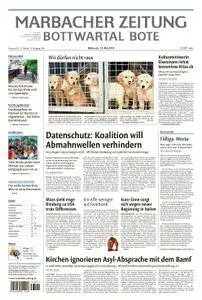 Marbacher Zeitung - 23. Mai 2018