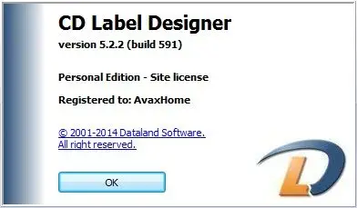 Dataland CD Label Designer 5.2.2 Build 591