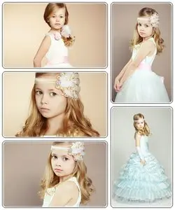 Portrait of Pretty Little Girl