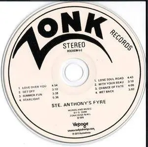Sainte Anthony’s Fyre – Sainte Anthony’s Fyre (1970) [Remastered 2013]