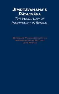 Jimutavahana's Dayabhaga: The Hindu Law of Inheritance in Bengal (South Asia Reserch) (repost)