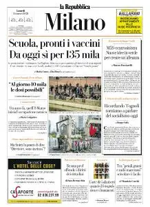 la Repubblica Milano - 8 Marzo 2021