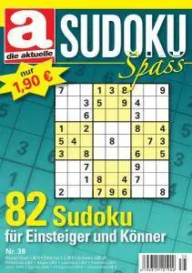 Die aktuelle Sudoku Spass - Nr.38 2017