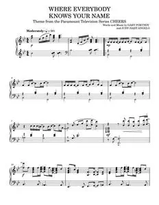 Where Everybody Knows Your Name - Gary Portnoy, TV Theme Song (Piano Solo)