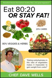 Eat 80:20 Or Stay Fat!: Eating carbohydrates in this ratio of vegetables makes it impossible to gain weight from carbs!