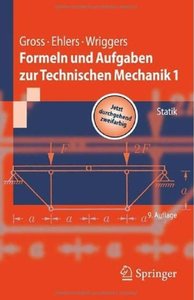 Formeln und Aufgaben zur Technischen Mechanik 1: Statik (Auflage: 9) [Repost]
