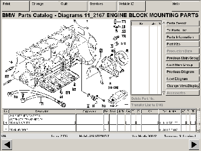 Bmw Etk - Electronic parts catalogue