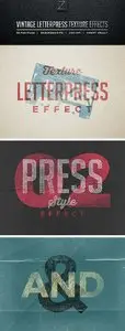 GraphicRiver Vintage Letterpress Texture Effects