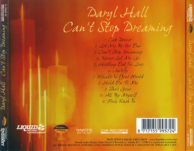 Daryl Hall - Can't Stop Dreaming (1996) Re-Release 2003