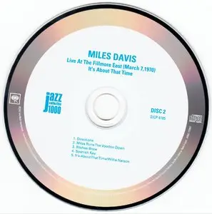 Miles Davis - Live At The Fillmore East (March 7, 1970) {2CD 2014 Japan Jazz Collection 1000 Columbia-RCA Series SICP 4184~85}