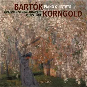 Goldner String Quartet & Piers Lane - Bartók & Korngold: Piano Quintets (2020) [Official Digital Download 24/96]