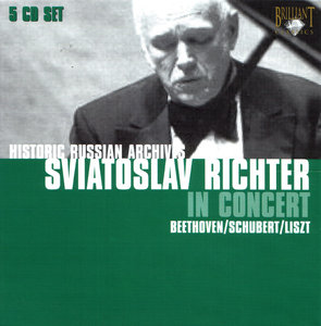 Sviatoslav Richter in Concert: Beethoven, Schubert, Liszt (2004) 5CD Box Set [Historic Russian Archives]
