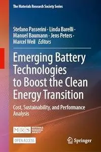 Emerging Battery Technologies to Boost the Clean Energy Transition