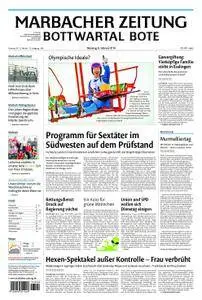 Marbacher Zeitung - 06. Februar 2018