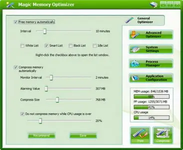Magic Memory Optimizer 8.2.1.502