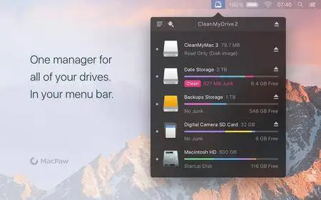 CleanMyDrive 2.1.4 Mac OS X