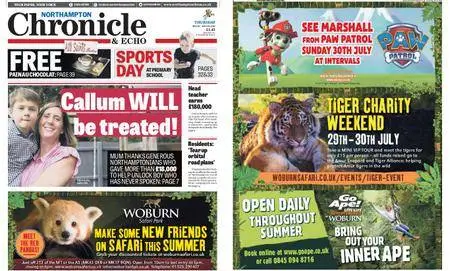 Northampton Chronicle & Echo – July 27, 2017