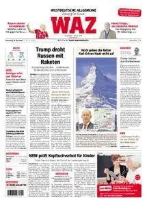 WAZ Westdeutsche Allgemeine Zeitung Essen-West - 12. April 2018