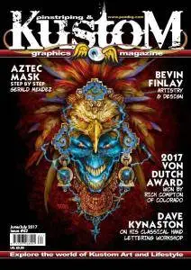 Pinstriping & Kustom Graphics Magazine - June-July 2017